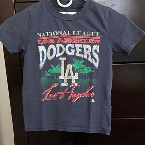 Abercrombie Kids Los Angeles Dodgers Tee - Navy Blue